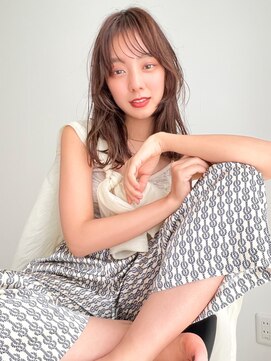 アルテ(ARTE) 【ARTE表参道/青山】モテ髪ミディアム×透明感カラー