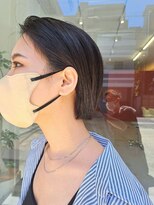ラフランクリー(la frankly) 20代30代/イヤリングカラー/ミニボブ/ショートボブ