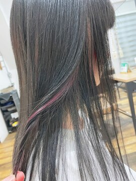 ジェナ(Jena) インナーハイライトカラー　ピンク