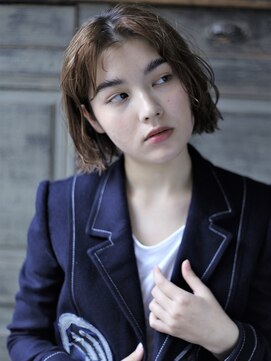 グラス(grass) カジュアルウェーブ　20代ボブ30代ボブ40代ボブ