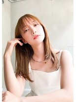☆リベルテ銀座☆ナチュラルレイヤー×アッシュベージュ
