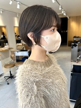トリート 浦安店(TREAT) 大人なショートボブ×グレージュ
