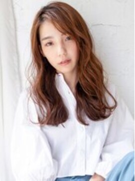 オーバーヘアー 尼崎店(over hair) 【over hair】 ナチュラルブラウン×ロングスタイル