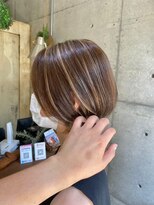 トト 船橋店(toto.)&nbsp;黒髪/グレーベージュ/レイヤーロング/前髪パーマ[西船橋/津田沼]