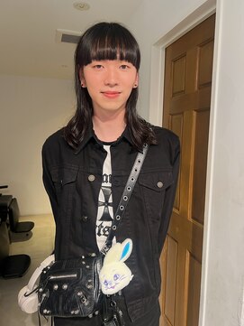 ナループロアツム(Nalu pu loa Tsum) メンズパーマ/ロン毛ストレート/黒髪ストレート/ワイドバング