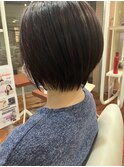 【石橋/ショート】髪質改善　白髪ぼかしハイライト、ヘアカラー