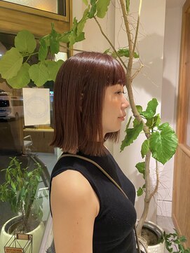 ティオ バイ スニップ(Tio by snip) 切りっぱなしボブ