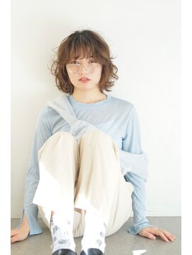 パール(PearL) 【PearL】抜け感エアリーボブパーマ/20代30代40代ヘア