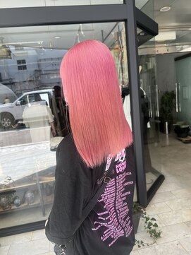 ポノ(po_no) 彩度強めピンク