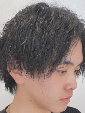 アフェクト 上大岡(affect) ダークアッシュ/アッシュブラック/カルマパーマ/ベリーショート