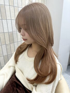 シー(shii..) 《shii.. /稲葉》#レイヤーカット#ケアブリーチ#ダブルカラー