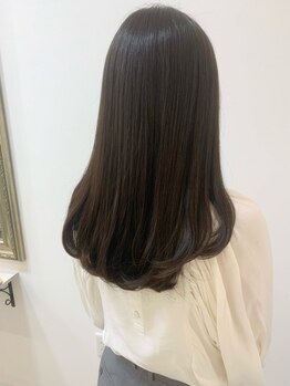 ミミ(MIMI)の写真/話題の髪質改善縮毛矯正☆髪のダメージを最小限に抑え、潤いと艶のある自然なストレートを手に入れて♪