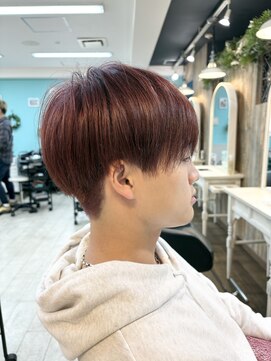 ブレス ヘアアンドスパ 湘南台(bless hair spa) カシスマッシュメンズスタイル