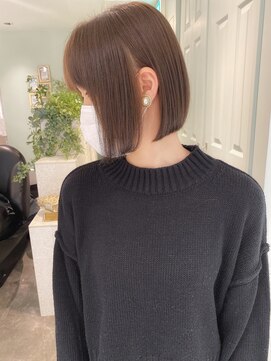 ロンド ロビン 栄(Lond robin) 韓国/前髪/縮毛矯正/レイヤー/ショートボブ