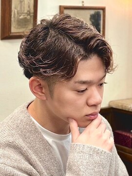 ヒロギンザバーバーショップ 神楽坂店(HIRO GINZA BARBER SHOP) ラフカールパーマ