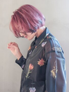 シオン(shion) 似合わせカットメルティカラーマロンベージュ_F70128