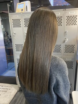 エムプラス 二子玉川(Mplus) ●オリーブベージュ/ブリーチなし/透明感カラー●Mplus鎌田