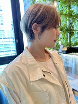 ロンドグロワール 大宮(Lond Gloire)&nbsp;イメチェン外ハネボブ美髪ワイドバングレイヤーショート/大宮