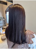【美髪ストレート】ラベンダーブラウン
