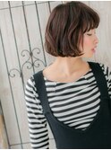辻堂/髪質改善/チェリーブラウン×小顔ボブパーマ♪f
