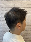 アイロンパーマでふわっと感を