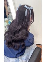 ジュイル シブヤ(JEWIL SHIBUYA)&nbsp;【WAKANA】ブリーチありのディープラベンダー！！