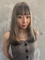 ナービス(NARVIS)&nbsp;ケアブリーチ/シルバーアッシュ/レイヤーカット