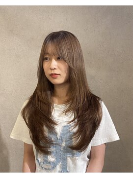 シキ(SHIKI) layer × brown beige