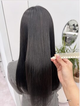 ミッシュバイアーバン(misch by urban.) うる艶髪質改善中性ストレート/地毛風カラー