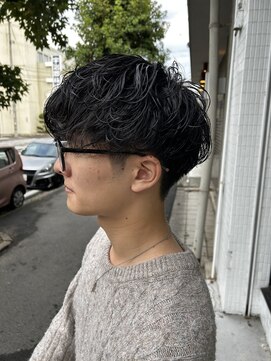 ソル(sol.) シャドウパーマ　メンズ