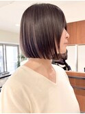ハイライトバレイヤージュダブルカラーケアブリーチ20代30代