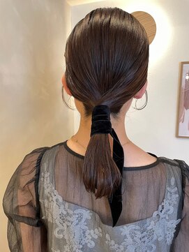 ラヴィズム 長岡店(LUVISM) 韓国/顔周りレイヤー/ダブルカラー/ベージュ/前髪新潟長岡宮関