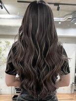 キング 梅田(K!ng) ブリーチハイライト髪質改善ダブルカラーレイヤーカット