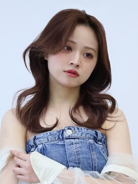 アース 溝の口店(HAIR&MAKE EARTH) 韓国ヘア似合わせレイヤーカット前髪顔周りカット大人美人