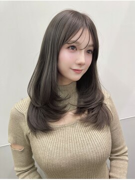 パルス ギンザ(PULSE ginza) オリーブグレージュ/レイヤーカット/髪質改善