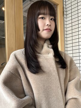 マルソー お顔まわりレイヤーとステップカット