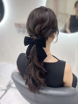 クラン 東心斎橋店(Clan) ローポニー/心斎橋ヘアセット