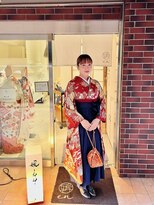 媛(en)&nbsp;卒業式★袴着付け、ヘアーセット