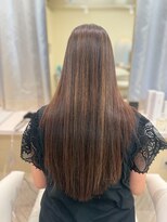stella太秦店&nbsp;白髪ぼかしハイライト×明るい白髪染め