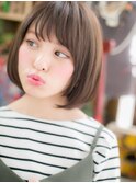 ■シンプルな黒髪ナチュラルボブ8-26★戸田公園20代30代40代!