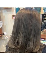 フィー 東川口店(fee) フリンジウェーブ◎ベージュ系