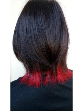 マリアージュバイジュノ(mariage by Juno) マッシュウルフ×インナー裾カラー