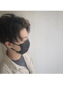 sanctuary☆メンズセンターパート×メッシュ◎20代30代40代50代