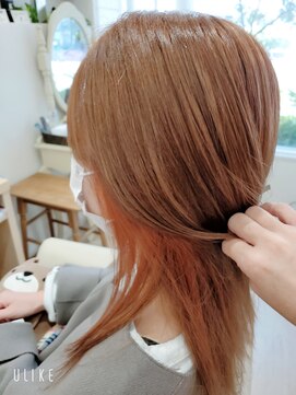 ヘアーズ 本店(HAIRZ) 《HAIRZ》一原☆ブラットオレンジインナーカラー!