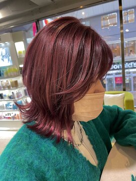 モア 下通店(MORE) 韓国ヘア／切りっぱなし／ボブ