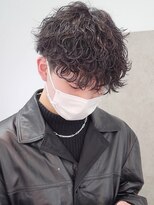 フィフス 原宿(fifth)&nbsp;ツイストパーマ無造作メンズマッシュ波巻きスパイラルパーマ