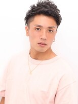 ルックグッドストア(LOOK GOOD STORE) 束感ショートマッシュパーマウルフ波巻きハイライト254