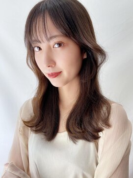 ケーツー心斎橋 クイーンズガーデン バイ ケーツー(K two QUEEN'S GARDEN by K two) 外ハネ上品くびれミディアム*フェミニン*ダークアッシュ3/心斎橋