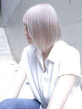 ディア(.eer) 前下がりボブ☆トリプルカラー/ダブルカラー/ケアブリーチ/夏