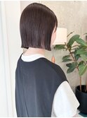ボブ×髪質改善カラー